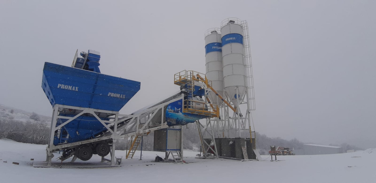 Nov Betonarna Mobile Concrete Batching Plant M120-TWN (120m3/h): slika 9