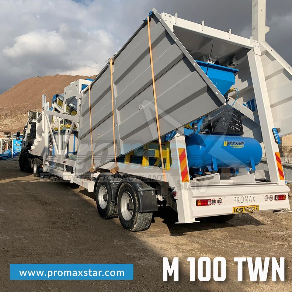 PROMAX MOBILE CONCRETE BATCHING PLANT M100-TWN (100m3/h) - Betonarna: slika 4 PROMAX MOBILE CONCRETE BATCHING PLANT M100-TWN (100m3/h) - Betonarna: slika 4