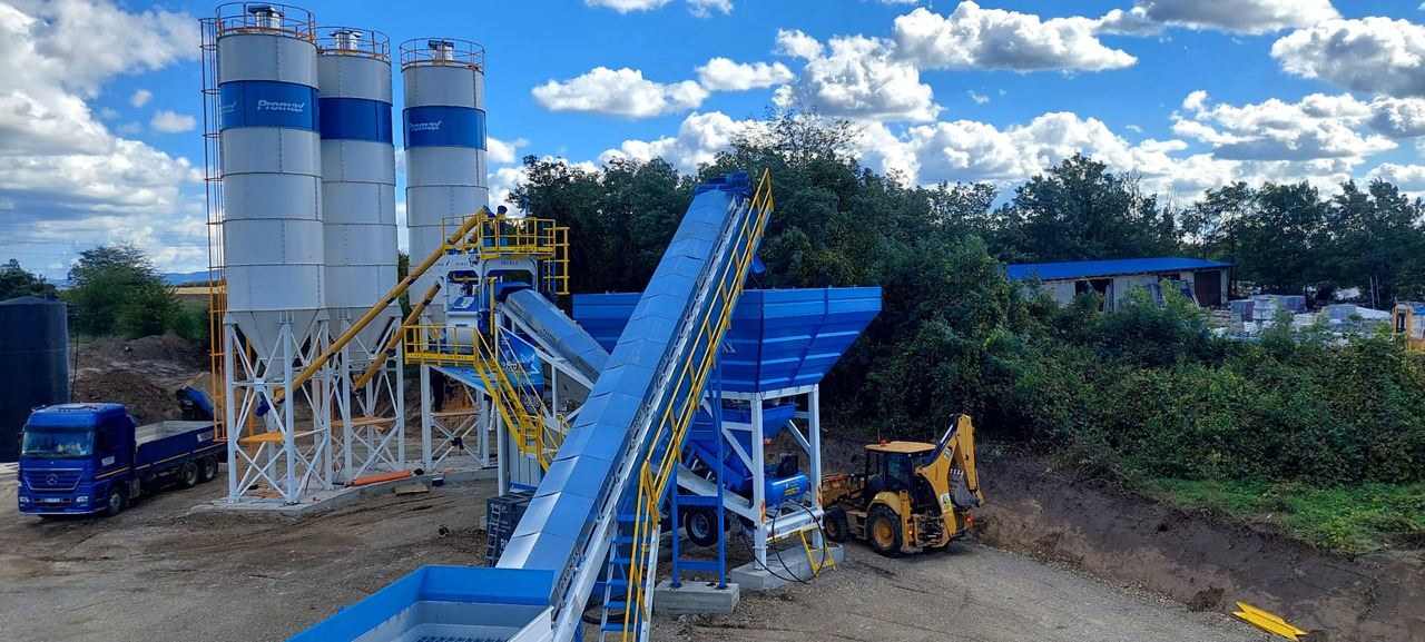 PROMAX MOBILE CONCRETE BATCHING PLANT M100-TWN (100m3/h) - Betonarna: slika 1 PROMAX MOBILE CONCRETE BATCHING PLANT M100-TWN (100m3/h) - Betonarna: slika 1
