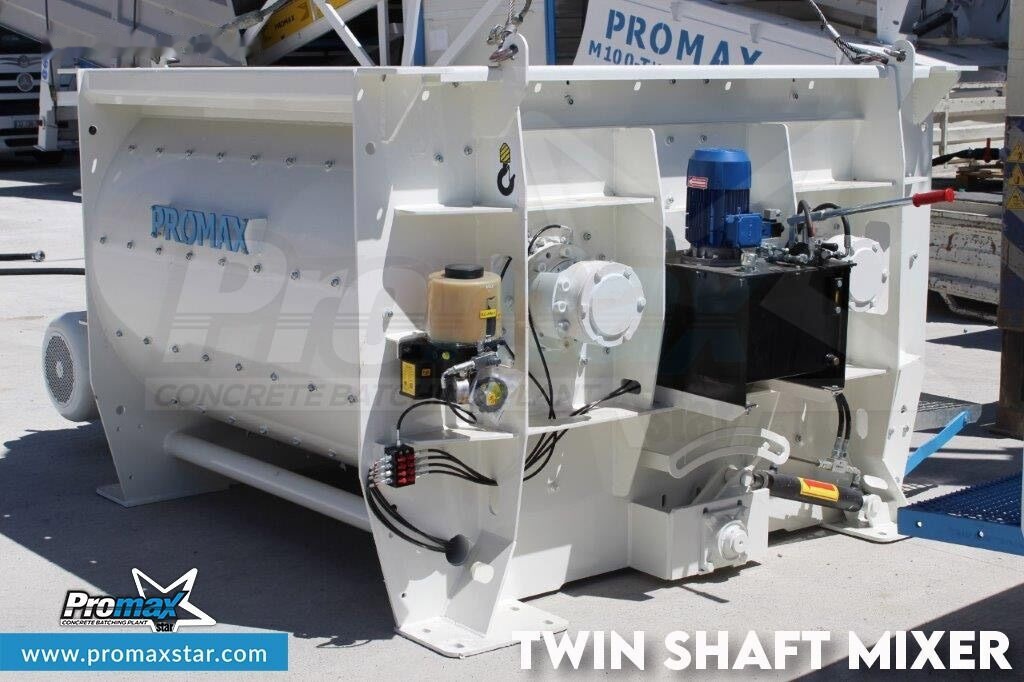 Promax 2m3 / 3m3 / 5m3 TWIN SHAFT MIXER - Mešalec za beton: slika 2 Promax 2m3 / 3m3 / 5m3 TWIN SHAFT MIXER - Mešalec za beton: slika 2
