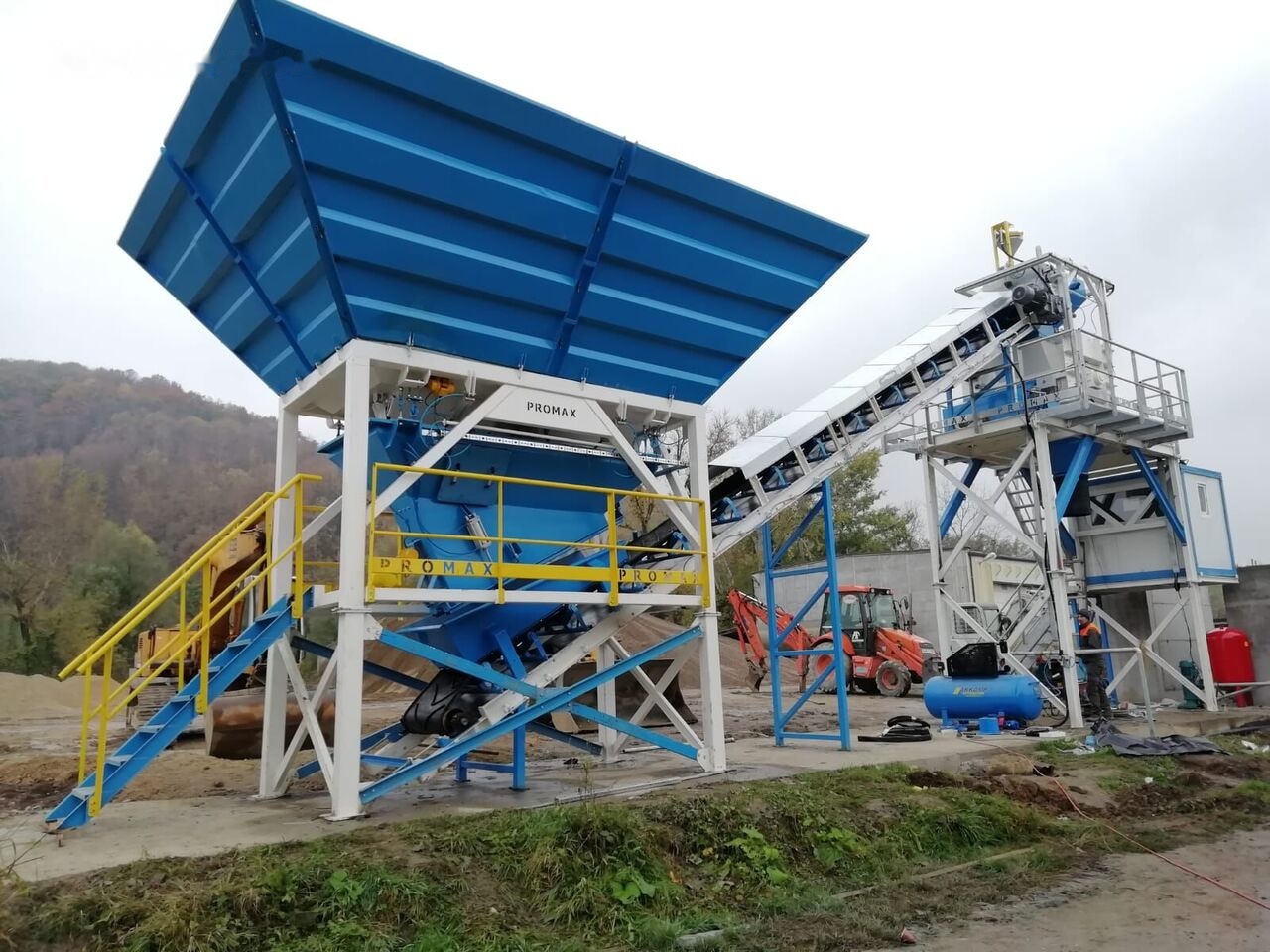 Promax Compact Concrete Batching Plant PROMAX C60-SNG PLUS (60m³/h) - Betonarna: slika 5 Promax Compact Concrete Batching Plant PROMAX C60-SNG PLUS (60m³/h) - Betonarna: slika 5