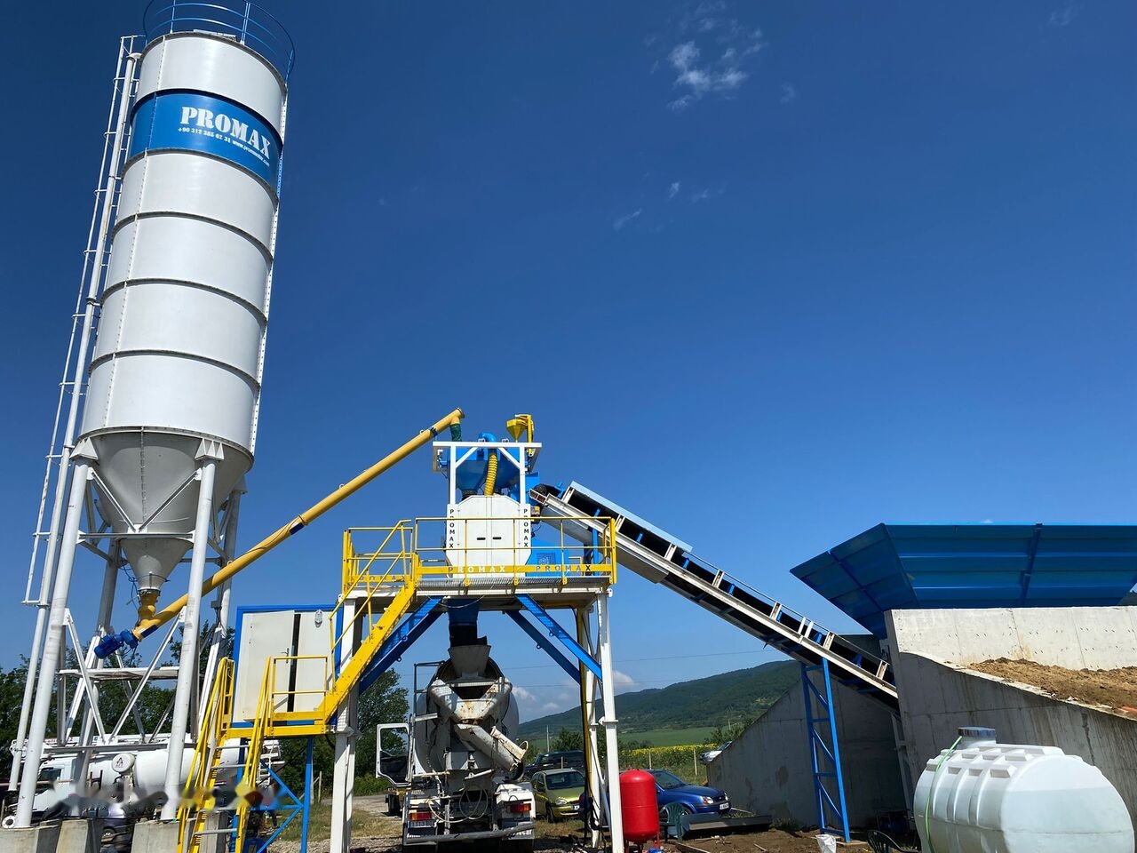 Promax Compact Concrete Batching Plant PROMAX C60-SNG PLUS (60m³/h) - Betonarna: slika 3 Promax Compact Concrete Batching Plant PROMAX C60-SNG PLUS (60m³/h) - Betonarna: slika 3