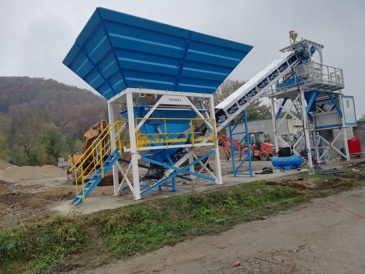 Promax Compact Concrete Batching Plant PROMAX C60-SNG PLUS (60m³/h) - Betonarna: slika 4 Promax Compact Concrete Batching Plant PROMAX C60-SNG PLUS (60m³/h) - Betonarna: slika 4