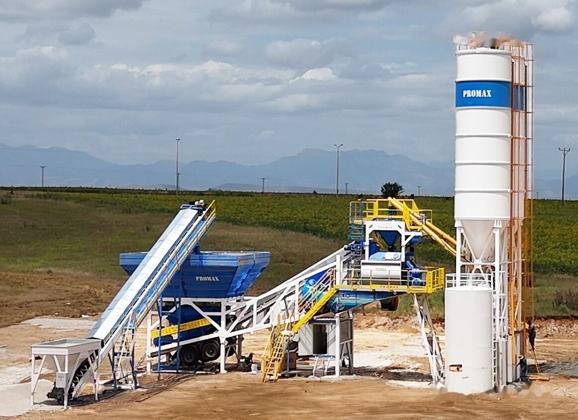 Promax Mobile Concrete Batching Plant M120-TWN (120m3/h) - Betonarna: slika 1 Promax Mobile Concrete Batching Plant M120-TWN (120m3/h) - Betonarna: slika 1