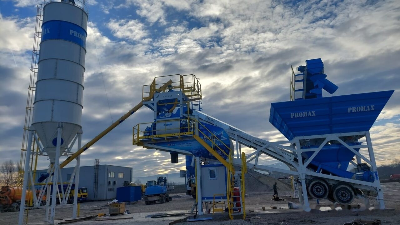 Promax Mobile Concrete Batching Plant PROMAX M100-TWN (100m³/h) - Betonarna: slika 4 Promax Mobile Concrete Batching Plant PROMAX M100-TWN (100m³/h) - Betonarna: slika 4