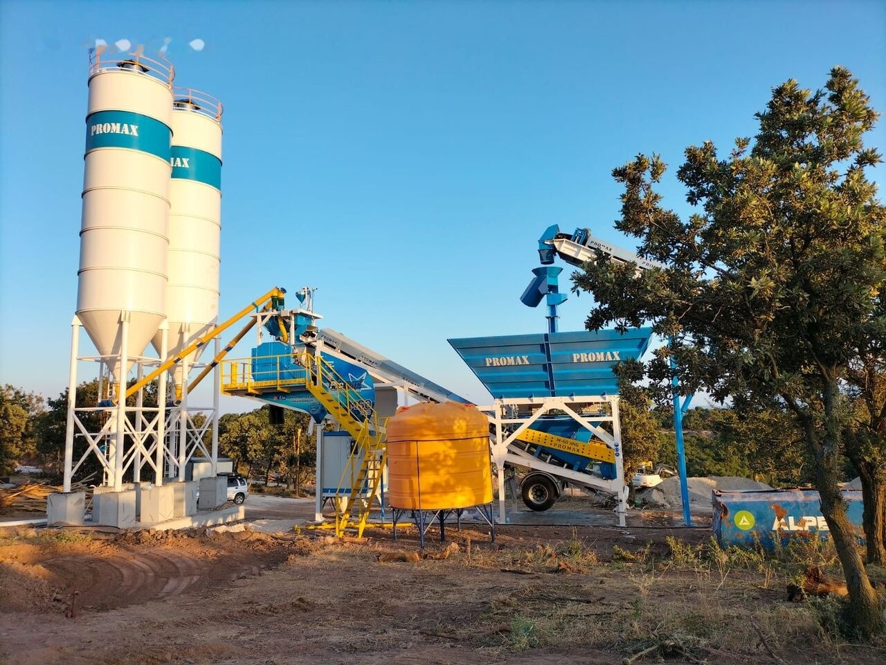 Promax Mobile Concrete Batching Plant PROMAX M60-SNG (60m3/h) - Betonarna: slika 4 Promax Mobile Concrete Batching Plant PROMAX M60-SNG (60m3/h) - Betonarna: slika 4
