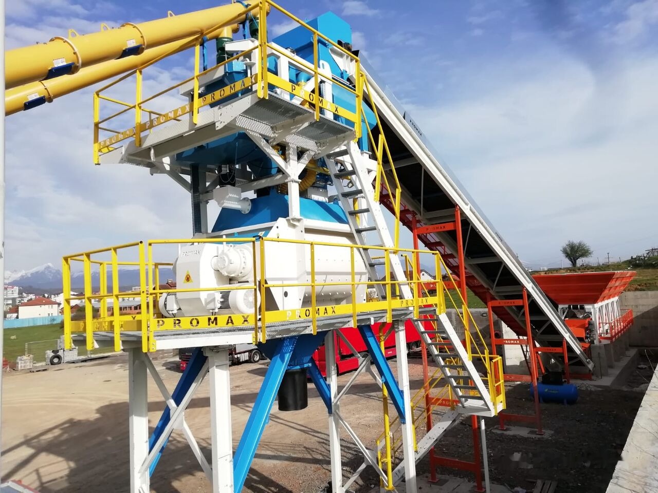 Promax Stationary Concrete Batching Plant S100 TWN (100m³/h) - Betonarna: slika 1 Promax Stationary Concrete Batching Plant S100 TWN (100m³/h) - Betonarna: slika 1