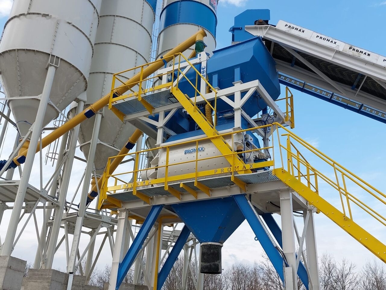 Promax Stationary Concrete Batching Plant S130-TWN (130m/h) - Betonarna: slika 5 Promax Stationary Concrete Batching Plant S130-TWN (130m/h) - Betonarna: slika 5