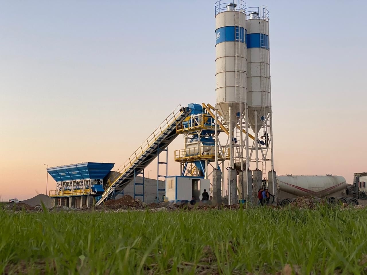 Promax Stationary Concrete Batching Plant S130-TWN (130m/h) - Betonarna: slika 2 Promax Stationary Concrete Batching Plant S130-TWN (130m/h) - Betonarna: slika 2