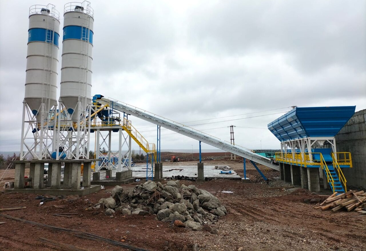 Promax Stationary Concrete Batching Plant with Double Planetary Mixer - Betonarna: slika 3 Promax Stationary Concrete Batching Plant with Double Planetary Mixer - Betonarna: slika 3