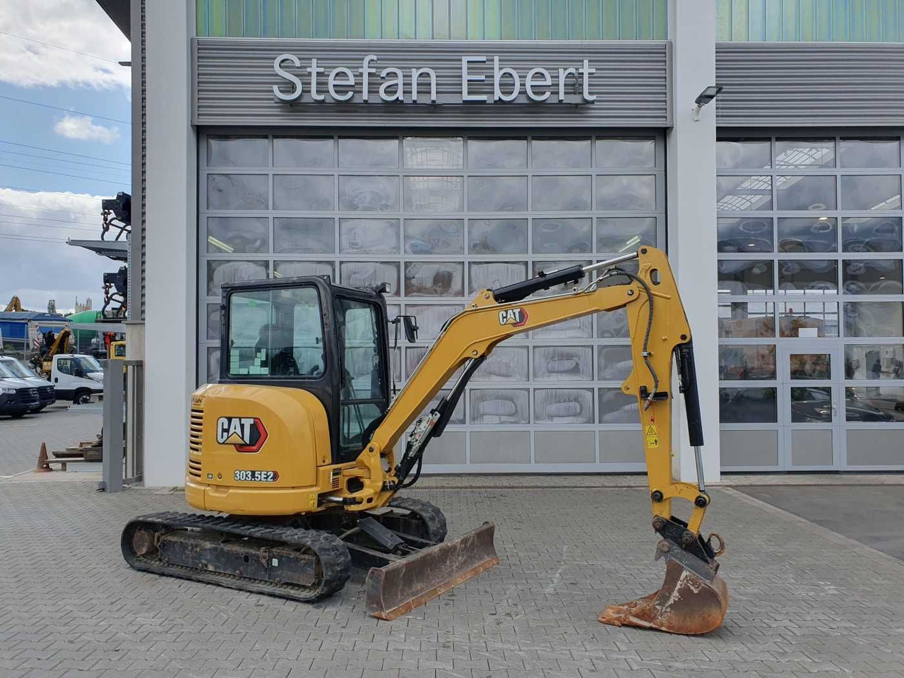 CAT 303.5E2CR / nur 2.107h! / 1x Tieflöffel / 2021 - Mini bager: slika 1 CAT 303.5E2CR / nur 2.107h! / 1x Tieflöffel / 2021 - Mini bager: slika 1