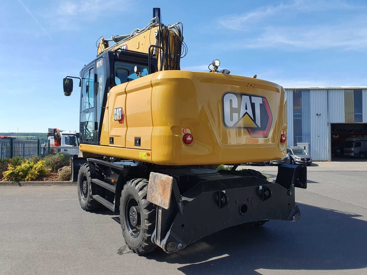CAT M318 / 2022 / nur 286h! / Tieflöffel / Pratzen - Bager na kolesih: slika 4 CAT M318 / 2022 / nur 286h! / Tieflöffel / Pratzen - Bager na kolesih: slika 4
