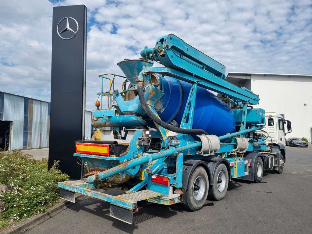 De Buf Beton-Mischer 9m³/Sermac 24m Betonpumpe - Polprikolica mešalec betona: slika 1 De Buf Beton-Mischer 9m³/Sermac 24m Betonpumpe - Polprikolica mešalec betona: slika 1