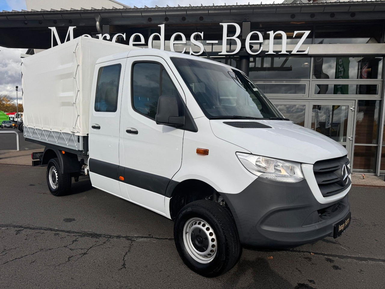 Mercedes-Benz Sprinter 314 CDI 4x4 DoKa 3665 Klima AHK - Drugi stroj: slika 1 Mercedes-Benz Sprinter 314 CDI 4x4 DoKa 3665 Klima AHK - Drugi stroj: slika 1