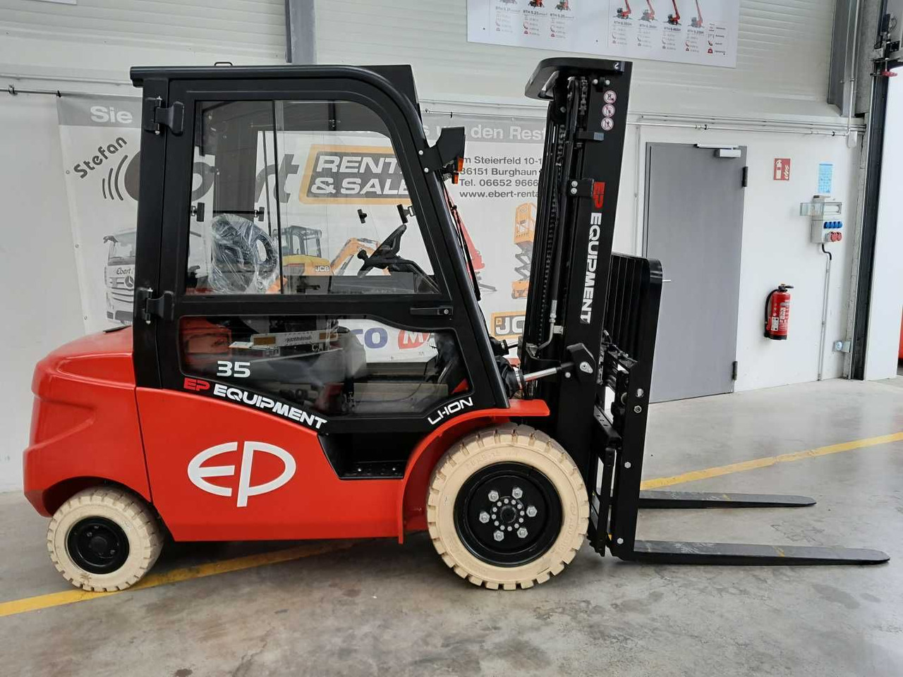 EP Equipment EFL353 / 3,5T / Triplex: 4,80m /ZVG - Električni viličar: slika 5 EP Equipment EFL353 / 3,5T / Triplex: 4,80m /ZVG - Električni viličar: slika 5