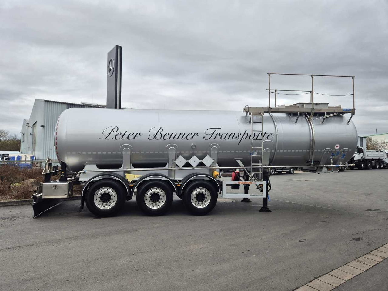 Feldbinder TSA 30.3 Gefahrgut ADR, 1 Kammer 30.000 Liter - Polprikolica cisterna: slika 5 Feldbinder TSA 30.3 Gefahrgut ADR, 1 Kammer 30.000 Liter - Polprikolica cisterna: slika 5