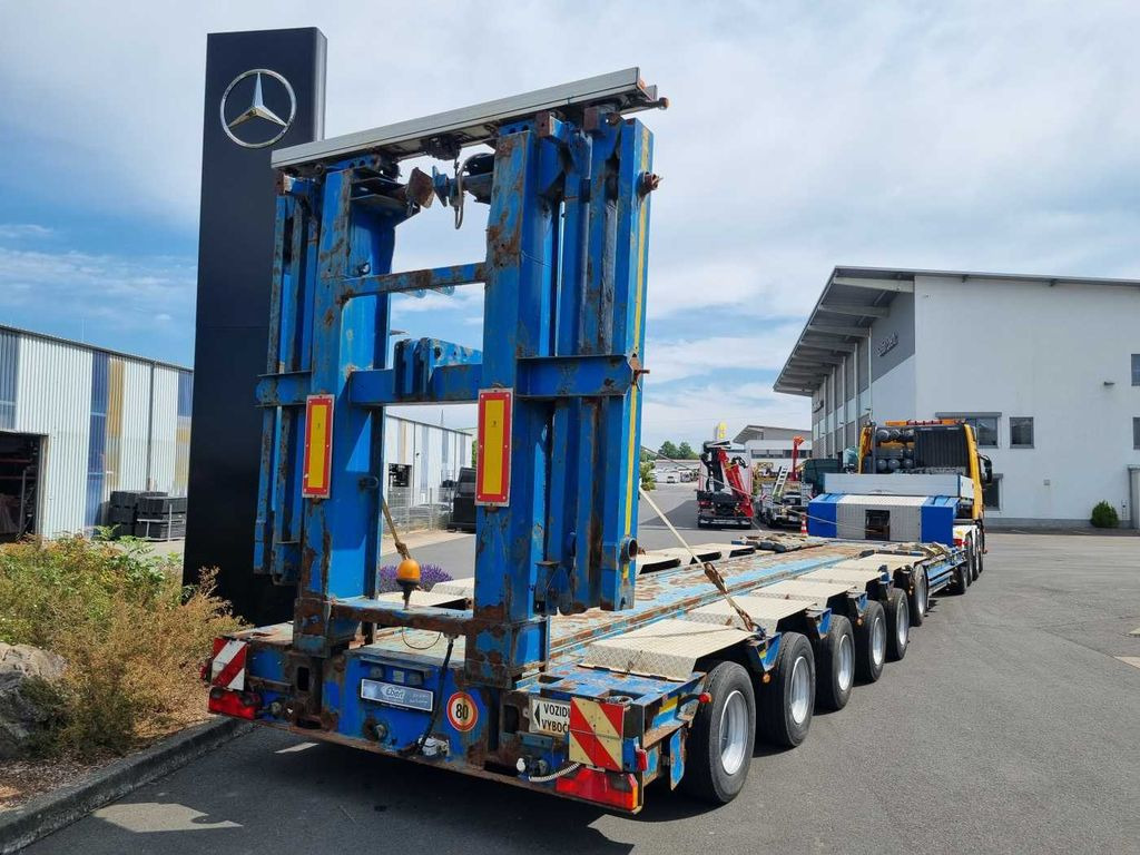 Goldhofer STZ-H6-57/80A Teleskop-Tieflader Waggontransport Goldhofer STZ-H6-57/80A Teleskop-Tieflader Waggontransport - Nizko noseča polprikolica: slika 2 Goldhofer STZ-H6-57/80A Teleskop-Tieflader Waggontransport Goldhofer STZ-H6-57/80A Teleskop-Tieflader Waggontransport - Nizko noseča polprikolica: slika 2