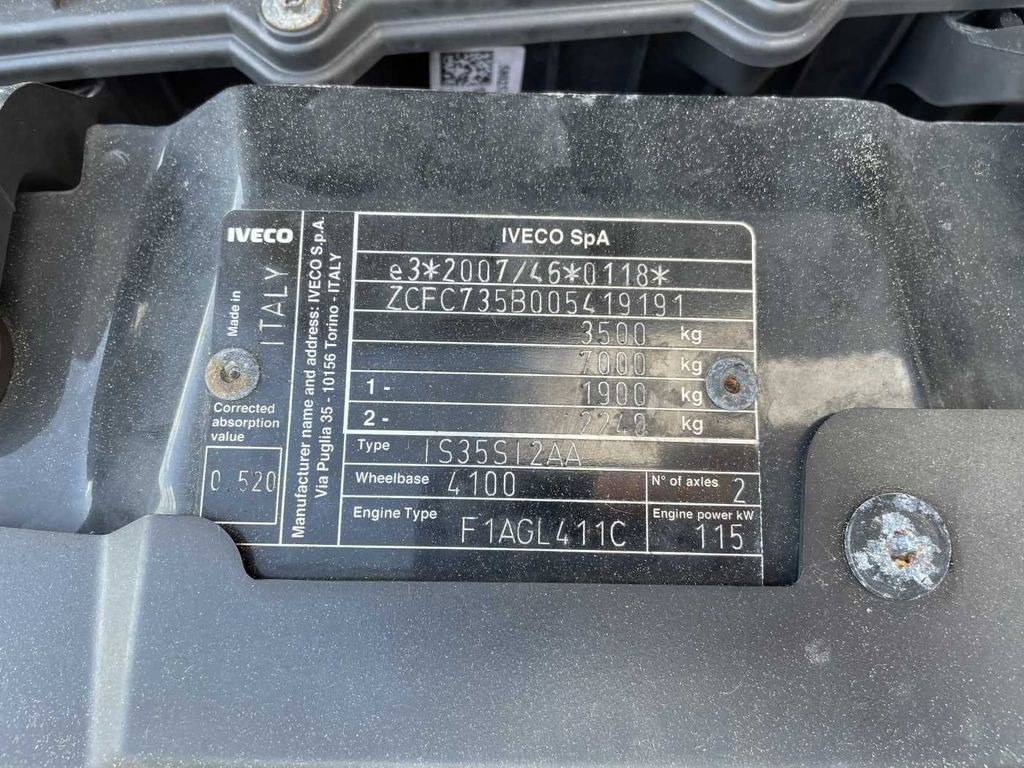 Dostavno vozilo z zabojnikom Iveco Daily 35S16 *Koffer*LBW*Klima*: slika 14