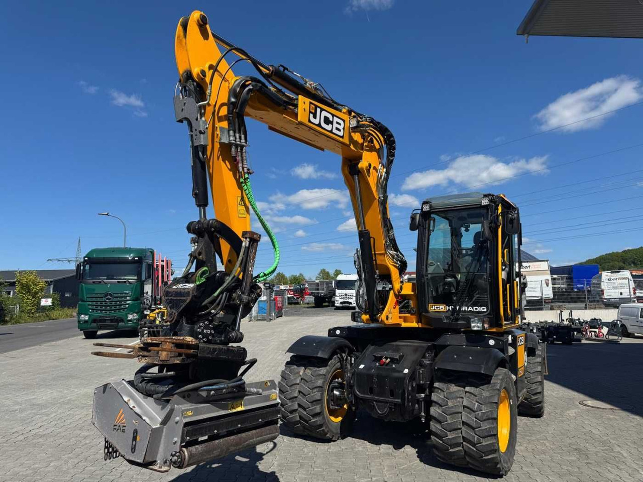JCB Hydradig HD 110WT / 2021 / 516h! / Tiltrotator - Bager na kolesih: slika 5 JCB Hydradig HD 110WT / 2021 / 516h! / Tiltrotator - Bager na kolesih: slika 5