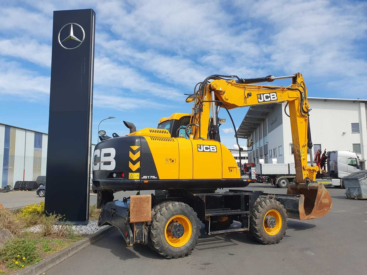 JCB JS 175 W / 2024 / nur 622h! / 1x Tieflöffel - Bager na kolesih: slika 5 JCB JS 175 W / 2024 / nur 622h! / 1x Tieflöffel - Bager na kolesih: slika 5