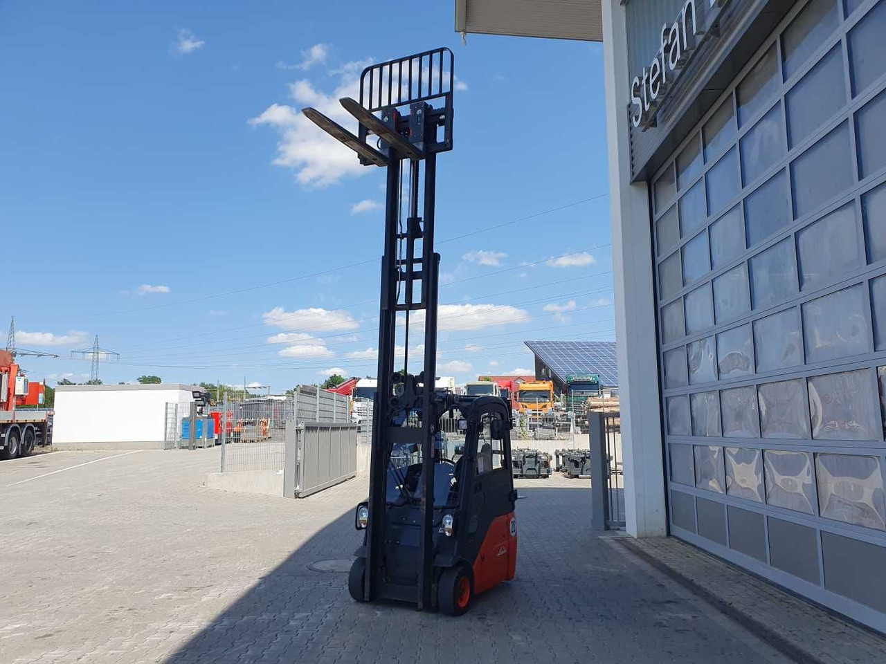 Električni viličar Linde E14 - 01 / Triplex: 4.00m! / SS / nur 3.405h!: slika 9