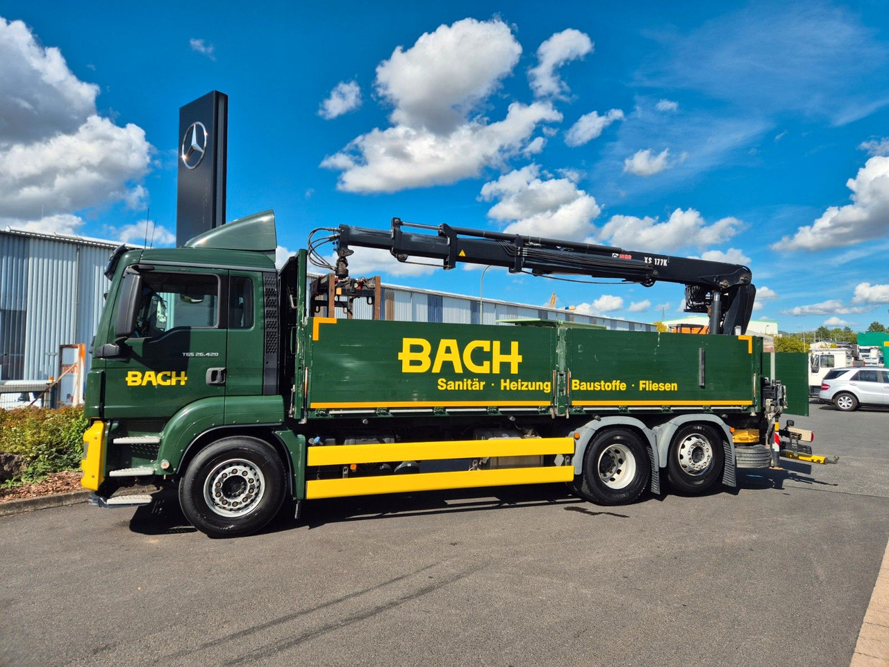 MAN TGS 26.420 6x2-4 LL Hiab 177K PRO 2 Stück - Tovornjak z dvigalom: slika 4 MAN TGS 26.420 6x2-4 LL Hiab 177K PRO 2 Stück - Tovornjak z dvigalom: slika 4