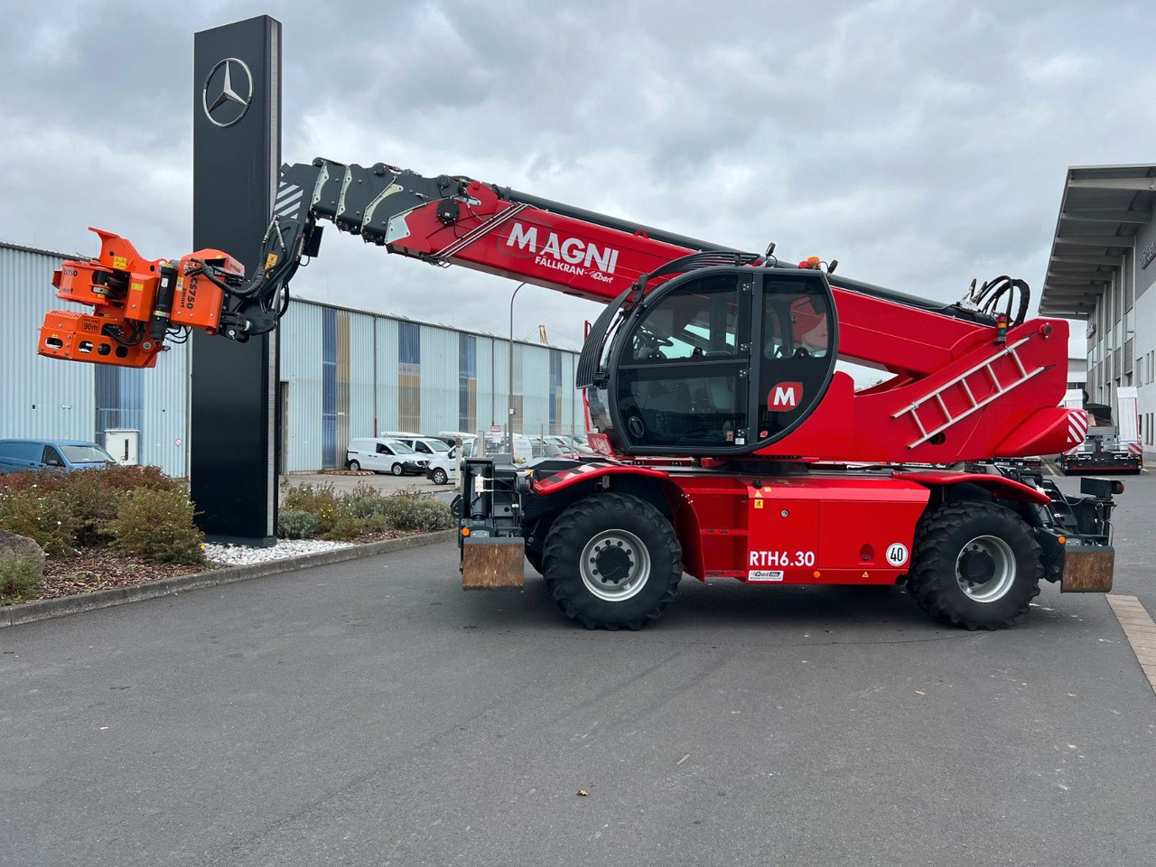 Magni RTH 6.30 SH / Fällkran / Westtech CS750 - Teleskopski viličar: slika 3 Magni RTH 6.30 SH / Fällkran / Westtech CS750 - Teleskopski viličar: slika 3