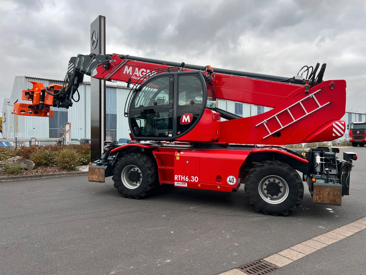 Magni RTH 6.30 SH / Fällkran / Westtech CS750 - Teleskopski viličar: slika 4 Magni RTH 6.30 SH / Fällkran / Westtech CS750 - Teleskopski viličar: slika 4