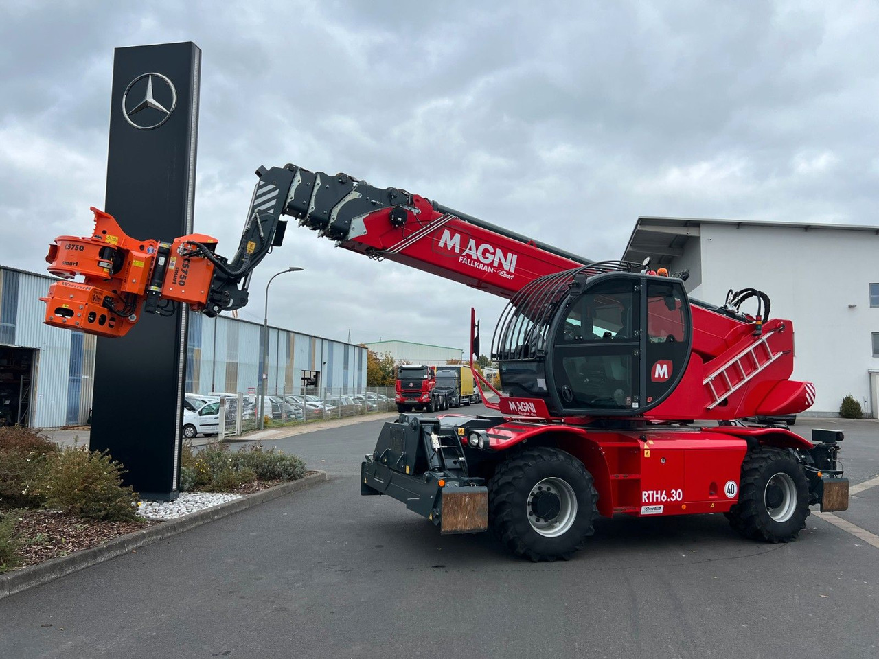 Magni RTH 6.30 SH / Fällkran / Westtech CS750 - Teleskopski viličar: slika 1 Magni RTH 6.30 SH / Fällkran / Westtech CS750 - Teleskopski viličar: slika 1