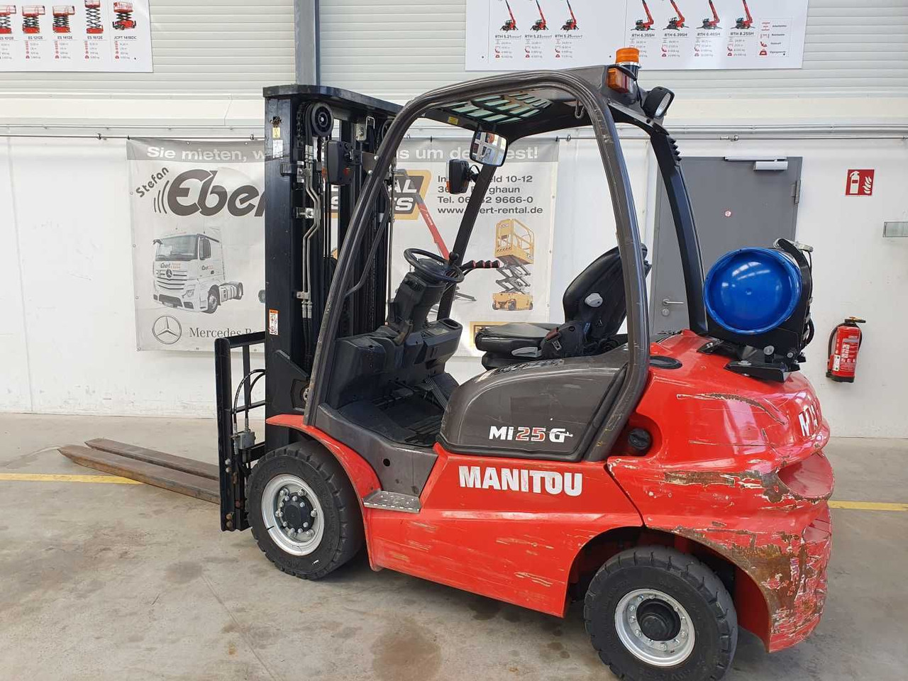 Manitou MI 25 G / Triplex: 4.70m / nur 1.976h! / SS - Plinski viličar: slika 5 Manitou MI 25 G / Triplex: 4.70m / nur 1.976h! / SS - Plinski viličar: slika 5