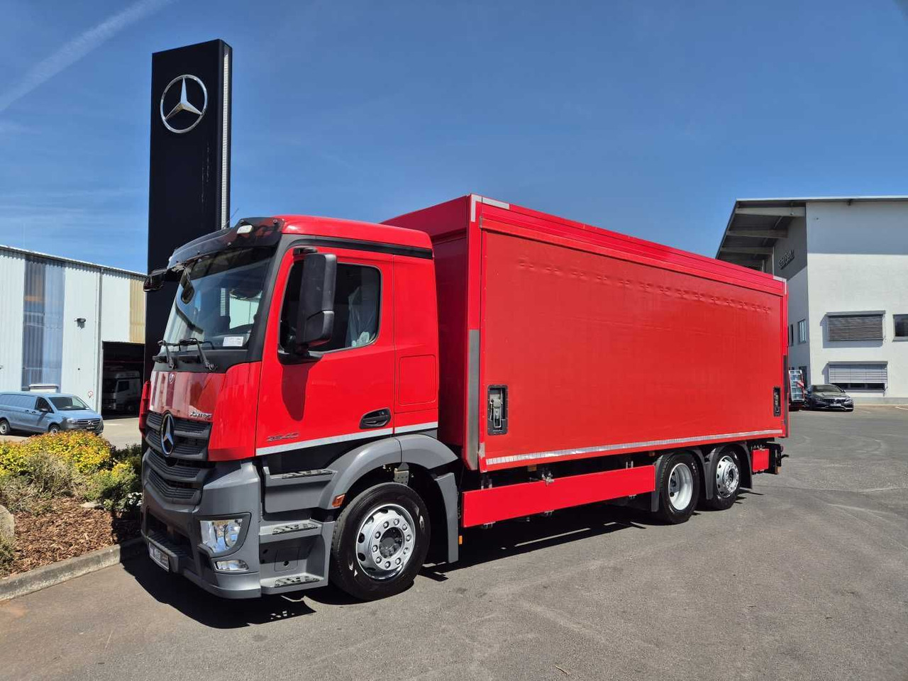 Mercedes-Benz Antos 2540 LnR 6x2 LBW Schiebeplanen AHK - Tovornjak s ponjavo: slika 2 Mercedes-Benz Antos 2540 LnR 6x2 LBW Schiebeplanen AHK - Tovornjak s ponjavo: slika 2