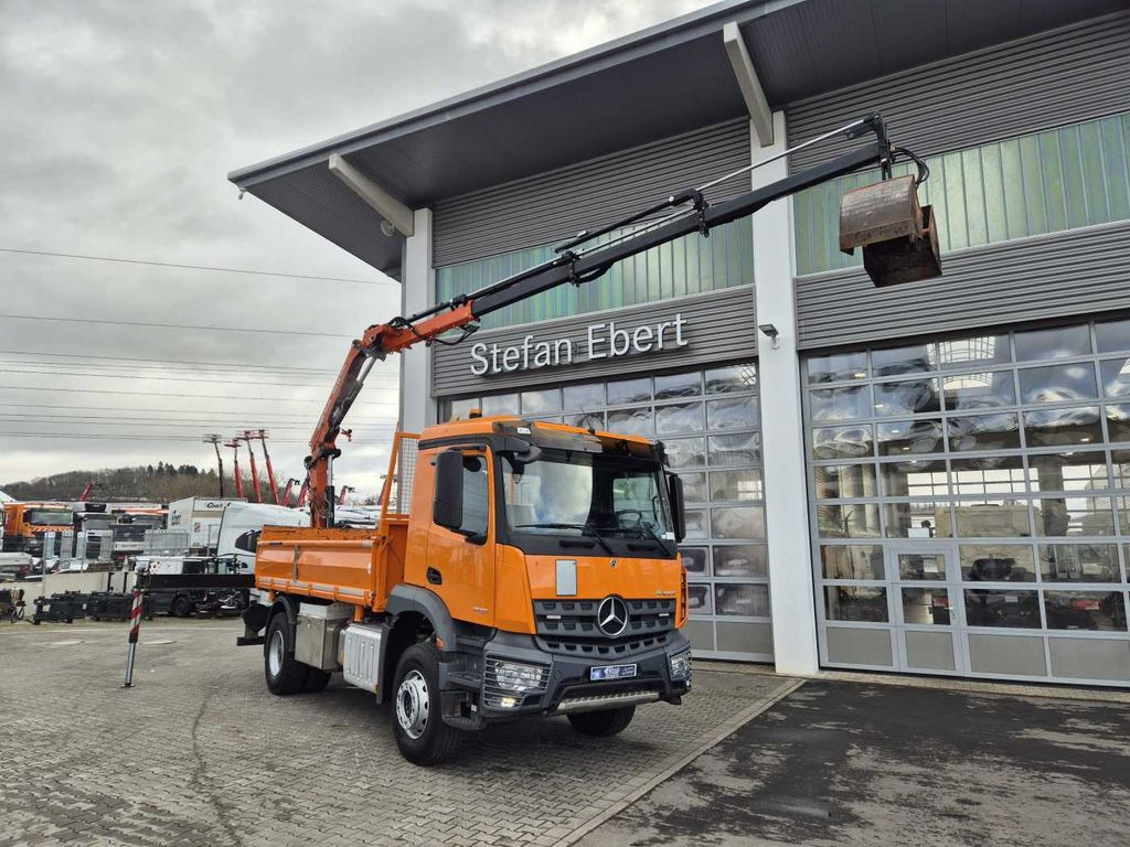 Mercedes-Benz Arocs 1832 KK Heckran Atlas 126.4E-A3L Funk - Tovornjak prekucnik, Tovornjak z dvigalom: slika 1 Mercedes-Benz Arocs 1832 KK Heckran Atlas 126.4E-A3L Funk - Tovornjak prekucnik, Tovornjak z dvigalom: slika 1