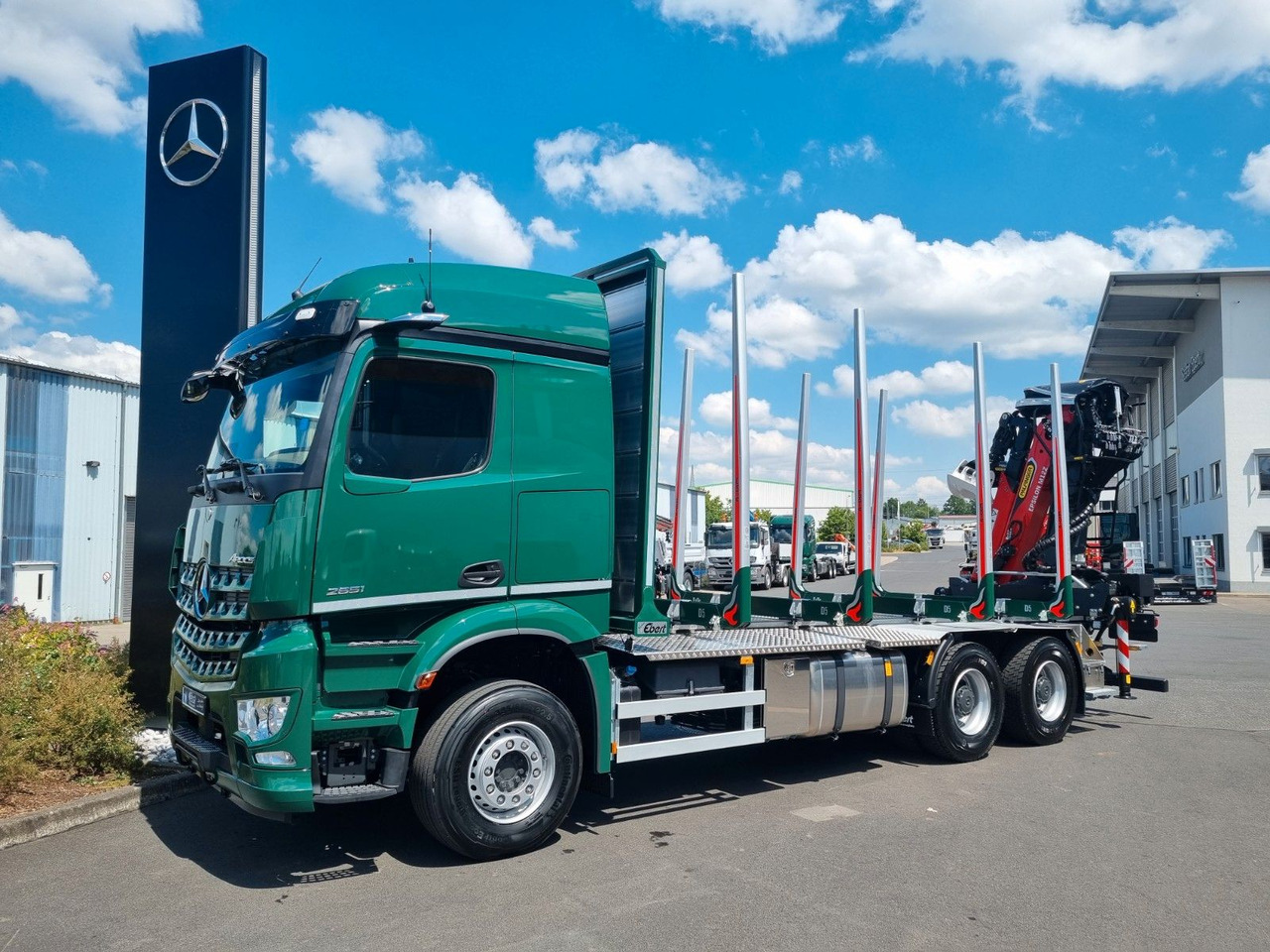 Mercedes-Benz Arocs 2651L 6x4 Palfinger-EPSILON Y Crane M12Z91 - Tovornjak za prevoz lesa, Tovornjak z dvigalom: slika 3 Mercedes-Benz Arocs 2651L 6x4 Palfinger-EPSILON Y Crane M12Z91 - Tovornjak za prevoz lesa, Tovornjak z dvigalom: slika 3
