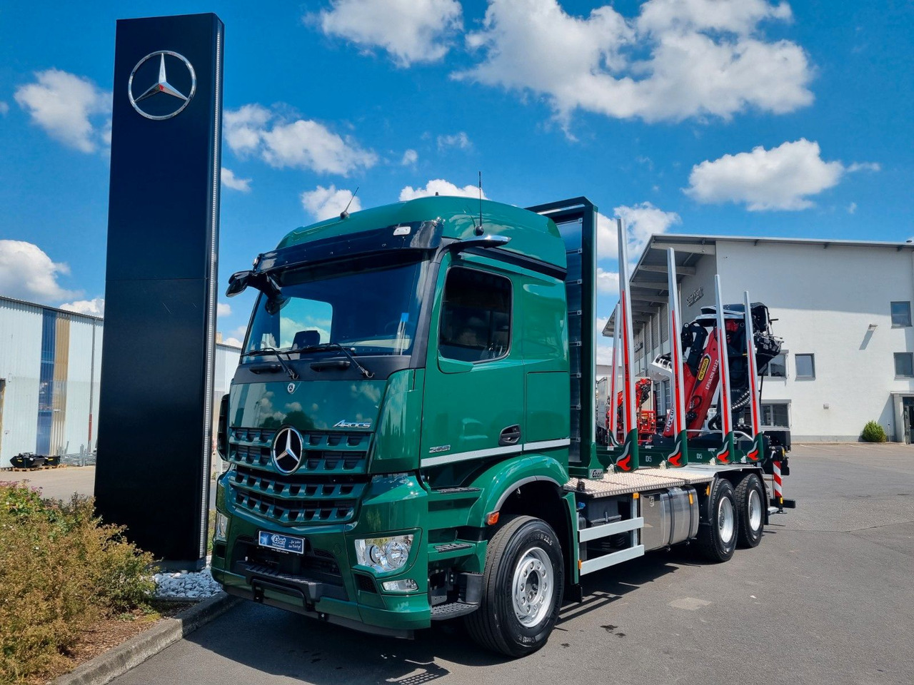 Mercedes-Benz Arocs 2651L 6x4 Palfinger-EPSILON Y Crane M12Z91 - Tovornjak za prevoz lesa, Tovornjak z dvigalom: slika 1 Mercedes-Benz Arocs 2651L 6x4 Palfinger-EPSILON Y Crane M12Z91 - Tovornjak za prevoz lesa, Tovornjak z dvigalom: slika 1