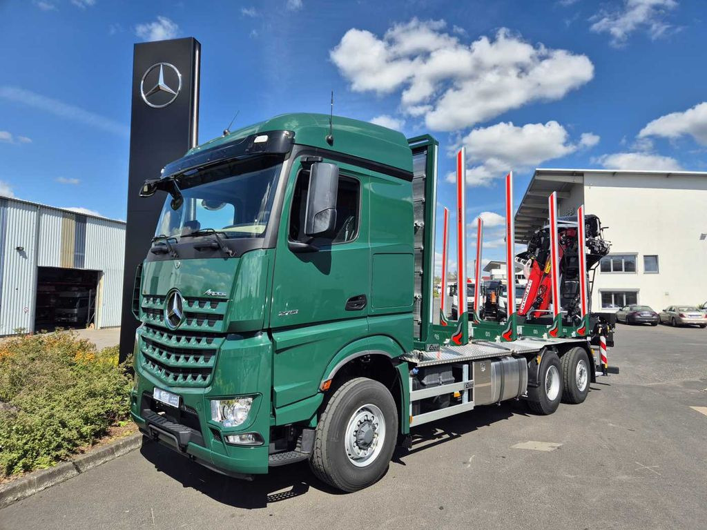 Mercedes-Benz Arocs 2751 L 6x2 (6x4) HAD + Kran: Epsilon M12Z - Tovornjak za prevoz lesa, Tovornjak z dvigalom: slika 1 Mercedes-Benz Arocs 2751 L 6x2 (6x4) HAD + Kran: Epsilon M12Z - Tovornjak za prevoz lesa, Tovornjak z dvigalom: slika 1
