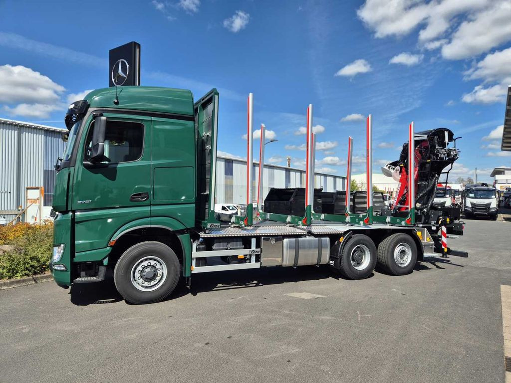 Mercedes-Benz Arocs 2751 L 6x2 (6x4) HAD + Kran: Epsilon M12Z - Tovornjak za prevoz lesa, Tovornjak z dvigalom: slika 2 Mercedes-Benz Arocs 2751 L 6x2 (6x4) HAD + Kran: Epsilon M12Z - Tovornjak za prevoz lesa, Tovornjak z dvigalom: slika 2