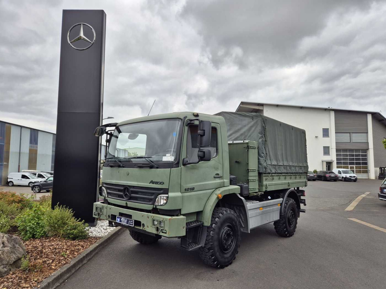 Mercedes-Benz Atego 1018 A 4x4 Singlebereifung 6 Stück vorh. - Tovornjak s kesonom: slika 1 Mercedes-Benz Atego 1018 A 4x4 Singlebereifung 6 Stück vorh. - Tovornjak s kesonom: slika 1