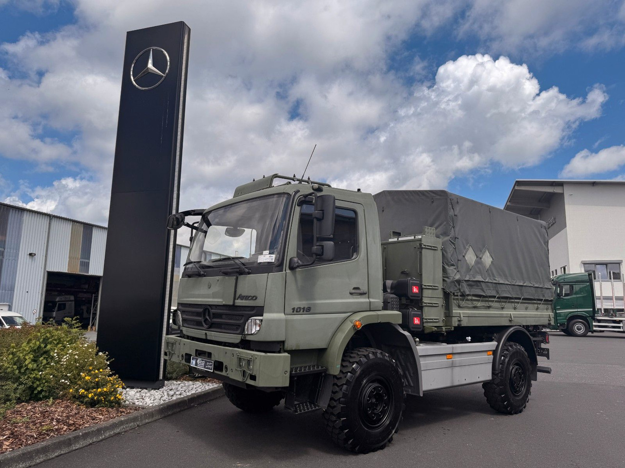 Mercedes-Benz Atego 1018 A 4x4 Singlebereifung 7 Stück vorh. - Tovornjak s ponjavo: slika 2 Mercedes-Benz Atego 1018 A 4x4 Singlebereifung 7 Stück vorh. - Tovornjak s ponjavo: slika 2
