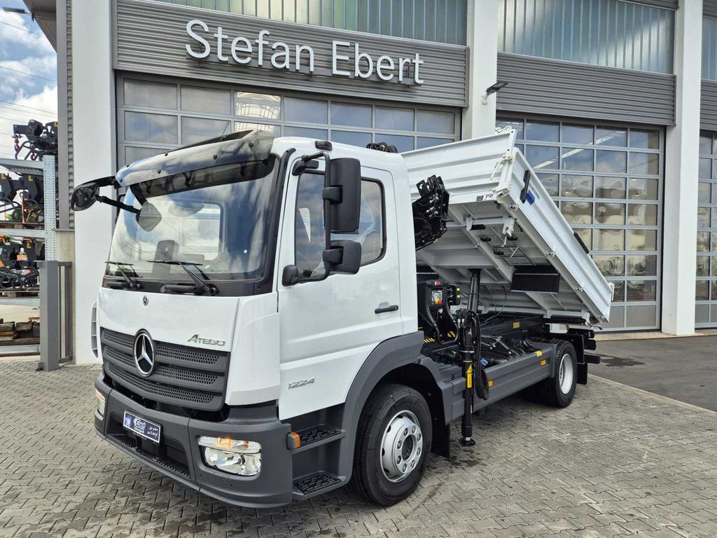 Mercedes-Benz Atego 1224 KK Kipper+Kran+Funk+Greifersteuerung - Tovornjak prekucnik, Tovornjak z dvigalom: slika 1 Mercedes-Benz Atego 1224 KK Kipper+Kran+Funk+Greifersteuerung - Tovornjak prekucnik, Tovornjak z dvigalom: slika 1