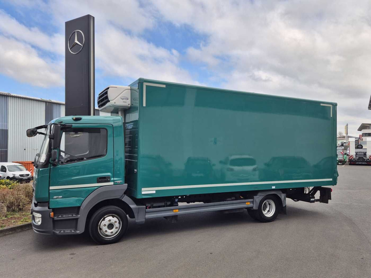 Mercedes-Benz Atego 816 L Carrier Xarios 500 Ladebordwand Tür - Hladilno vozilo: slika 3 Mercedes-Benz Atego 816 L Carrier Xarios 500 Ladebordwand Tür - Hladilno vozilo: slika 3