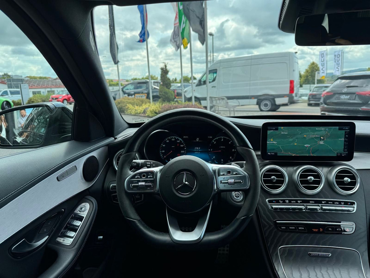 Karavan Mercedes-Benz C 220d NightEdition+AMG+Distr+SportfahrW+RFK: slika 14