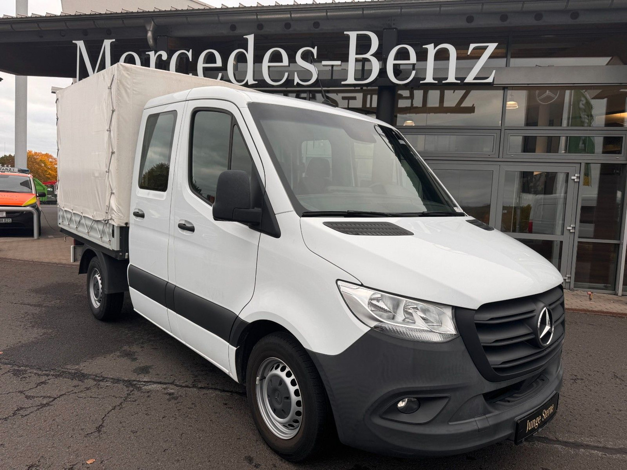 Mercedes-Benz Sprinter 215 CDI DoKa 9G Klima AHK SHZ - Dostavno vozilo s ponjavo, Dostavno vozilo z dvojno kabino: slika 1 Mercedes-Benz Sprinter 215 CDI DoKa 9G Klima AHK SHZ - Dostavno vozilo s ponjavo, Dostavno vozilo z dvojno kabino: slika 1