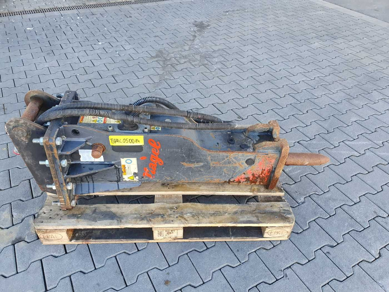 Nagel M5 Rammer / Hydraulikhammer / MS03 / 2017 - Hidravlično kladivo za Gradbeni stroj: slika 2 Nagel M5 Rammer / Hydraulikhammer / MS03 / 2017 - Hidravlično kladivo za Gradbeni stroj: slika 2