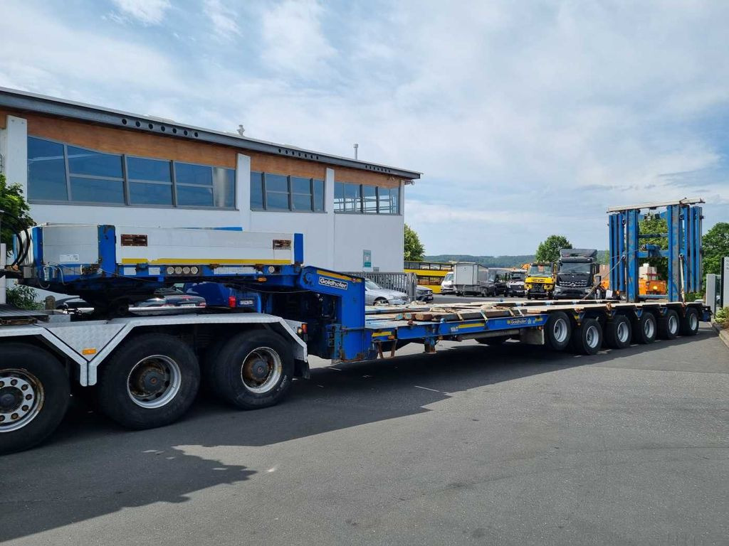 Polprikolica Goldhofer STZ-H6-57/80A Teleskop-Tieflader Waggontransport: slika 8