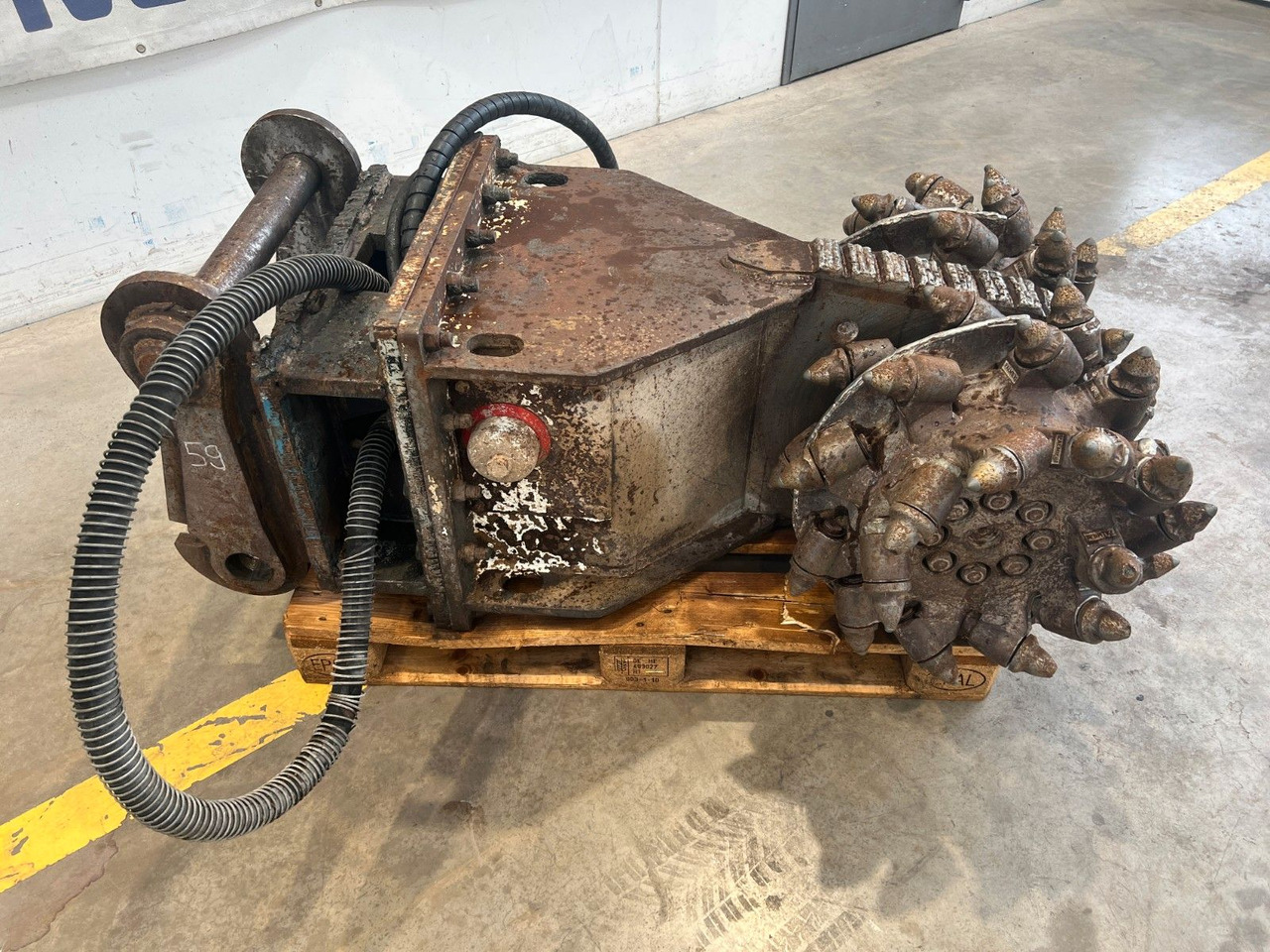 SIMEX TF 800 Felsfräse / Fräse / SW48 / 2007 - Priključek za Bager: slika 4 SIMEX TF 800 Felsfräse / Fräse / SW48 / 2007 - Priključek za Bager: slika 4