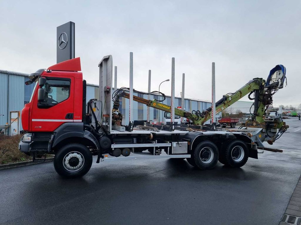 Renault Kerax 460.35 DXI 6x6 Loglift 96 S blatt/blatt - Tovornjak za prevoz lesa, Tovornjak z dvigalom: slika 4 Renault Kerax 460.35 DXI 6x6 Loglift 96 S blatt/blatt - Tovornjak za prevoz lesa, Tovornjak z dvigalom: slika 4