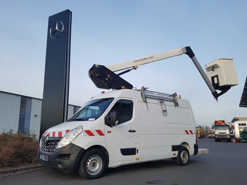 Renault Master 2.3 dCi / KLUBB K32, 12,5m - Dvižna ploščad montirana na tovornjak, Dostavno vozilo: slika 1 Renault Master 2.3 dCi / KLUBB K32, 12,5m - Dvižna ploščad montirana na tovornjak, Dostavno vozilo: slika 1