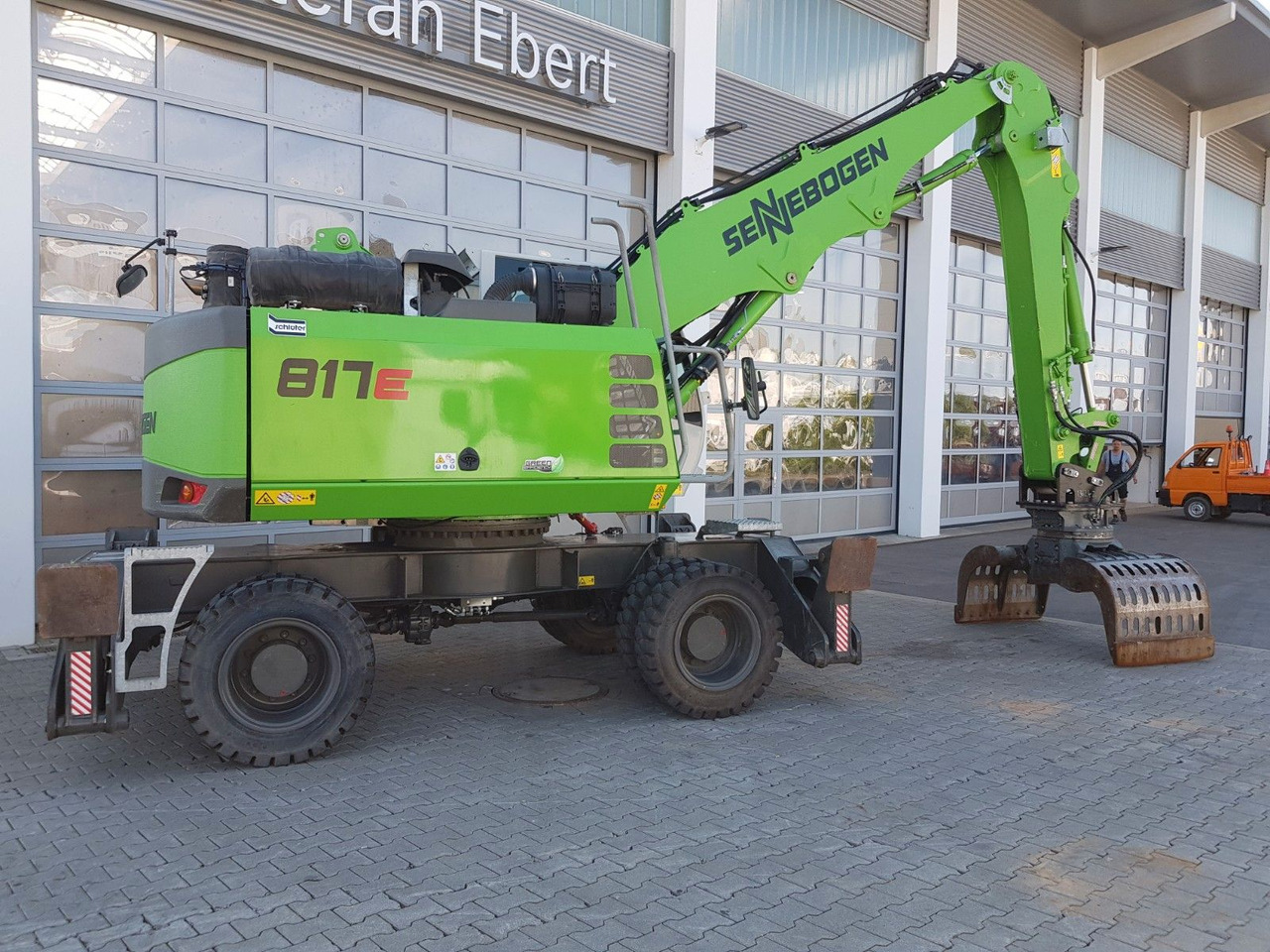 Sennebogen 817E / nur: 1.374h / 2019 / Sortiergreifer - Bager na kolesih: slika 2 Sennebogen 817E / nur: 1.374h / 2019 / Sortiergreifer - Bager na kolesih: slika 2