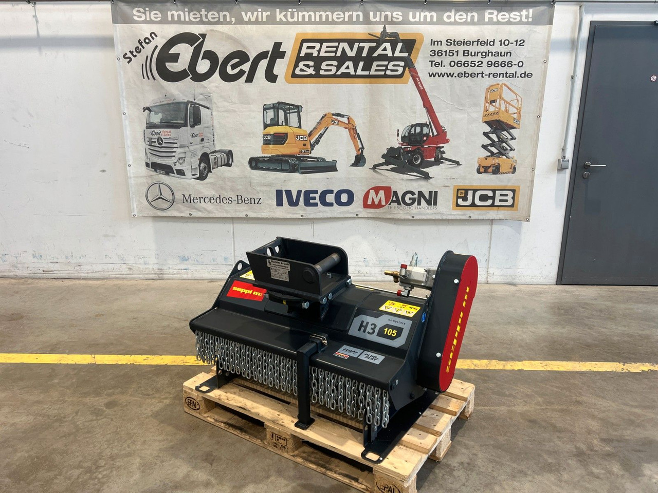 Seppi M. H3 105 / Schlegelmulcher 2-5to lagernd! - Mulčer kladivar: slika 1 Seppi M. H3 105 / Schlegelmulcher 2-5to lagernd! - Mulčer kladivar: slika 1