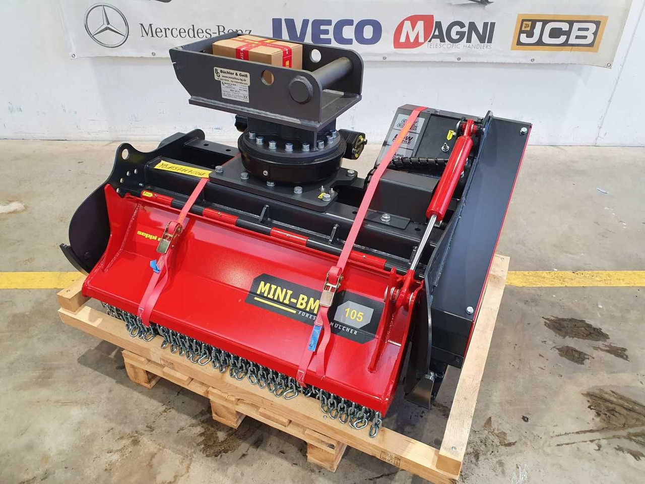 Seppi MINI-BMS 105 Forstmulcher Drehmotor MS08 - Gozdarski mulčer: slika 2 Seppi MINI-BMS 105 Forstmulcher Drehmotor MS08 - Gozdarski mulčer: slika 2